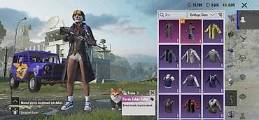 geyim desti: PUBG Mobile hesabı – zəngin kolleksiya və nadir kosmetikalar - — 10