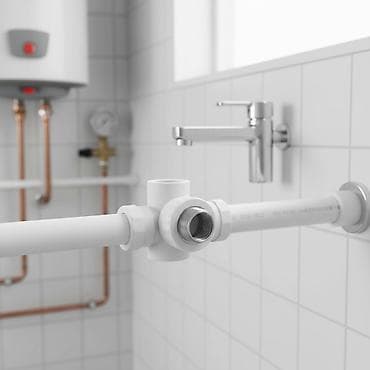 Bu ağ rəngli polipropilen birləşdirici T-formalı fitinq su təchizatı