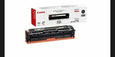 Canon 731 orijinal lazer kartric - Rəng: Qara (Black) - Model: Canon