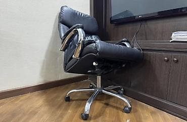 gence kreslo: Təkərli, Qolları tənzimlənmir, Süni dəri — 1