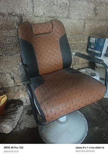 uşaq kresloları: Peşəkar bərbər/kosmetoloji kreslosu - Fırlanan baza: sabit və geniş — 2