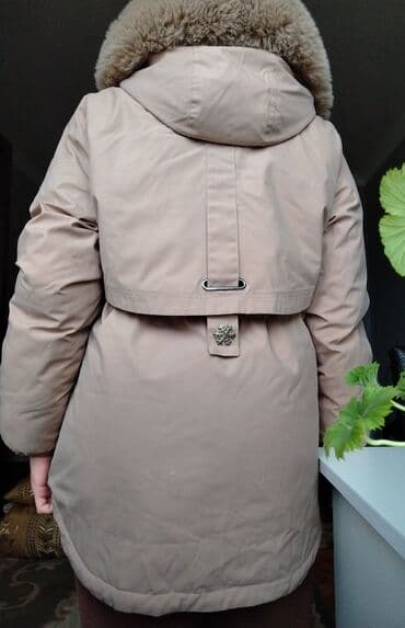 Hyundai: Qadın qış kurtka, parkası – bej rəng - İsti, qalın material; içi — 3