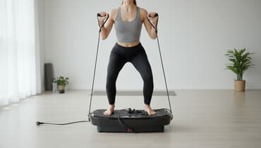 elektrik skutur: Vibrasiya trenajoru/platforma - Tam ölçülü vibrasiya platforması — 1