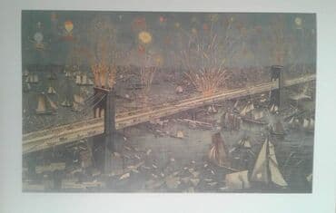 подарок любимому: Продается набор картин "New York in Art" 2012 года. Картины размеры 35 — 17