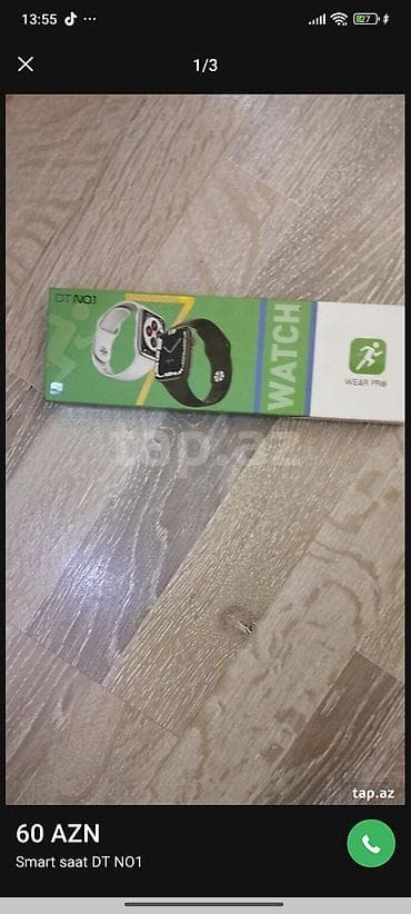 galaxy watch 4: Smart saat DT NO1 - Ekran: kvadrat formalı sensorlu displey - Korpus — 3