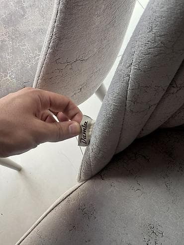 Yemək masası və 4 ədəd stul dəsti - Komplekt: 1 ədəd düzbucaqlı masa — 3