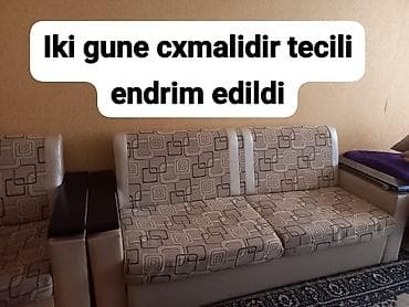Divan ver kreslolar satilir‼️60 azn.
Sumqayit.7557
Aysel banu