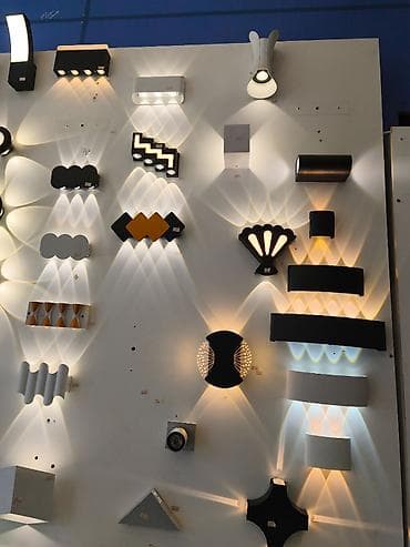 Dekorativ divar işıqları – LED bra modelləri - Müxtəlif dizaynlar — 1