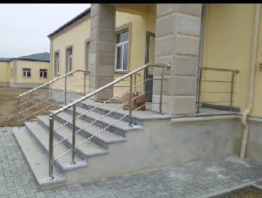 nerj cənlər: Yeni Pilləkən məhəccəri, Paslanmaz polad — 13