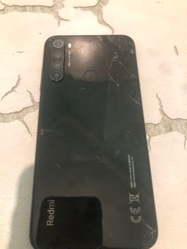 düyməli telfonlar: Redmi Note 8, 32 GB, rəng - Qara, Barmaq izi — 2