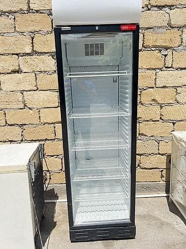 swizer soyuducu: Kommersiya məqsədli vitrin soyuducu - Şüşə qapılı, tək bölməli vitrin — 2