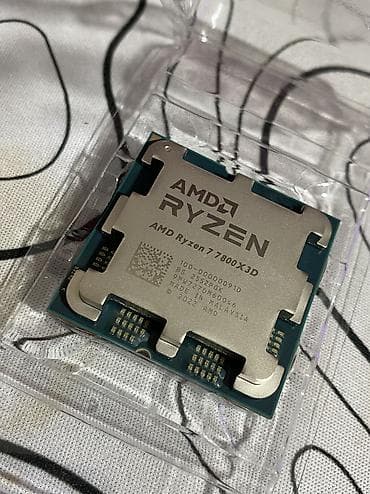 ikinci el pc: Prosessor AMD Ryzen 7 Ryzen 7 7800X3D, > 8 nüvə, Yeni — 1