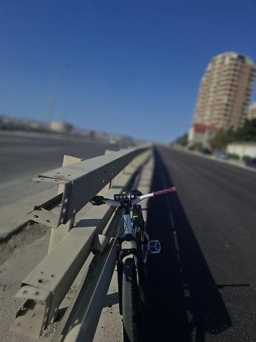 Velosiped gmakr no1 1x8 skorost sistemi hidravlik tormoz aluminium — 4
