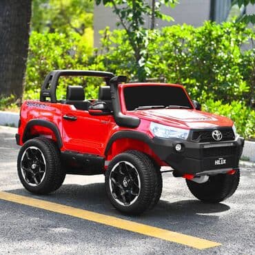 basanoşkalar 2023: 2023 YepYeni Uşaq maşını 12V 10 amper Böyük Toyota Hilux Lisenziyalı — 6