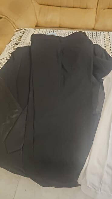 oğlanlar üçün son zəng paltarı: Klassik Şalvar, rəng - Qara — 1