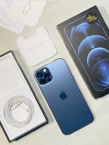 dentin pasta: IPhone 12 Pro, 256 GB, Pacific Blue, Zəmanət, Kredit, Simsiz şarj — 2