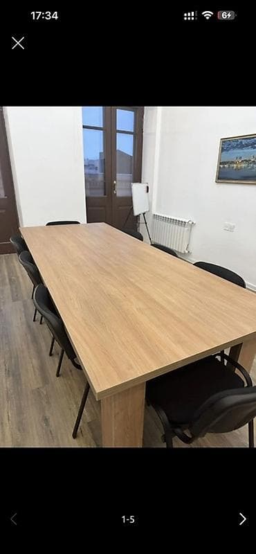 miska sekilleri: Endirim olunacaq real müşəriyə-Məhsul: Konfrans/Toplantı masası Masa — 1