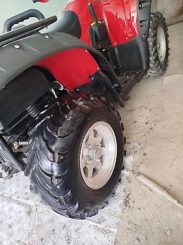 dört teker motor: ATV / Kvadrotsikl – güclü və funksional - Rəng: qırmızı - — 4
