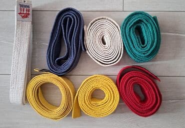 karate paltarı: Karate üçün tam dəst – WKF təsdiqli aksesuarlar və uniforma Dəst — 3