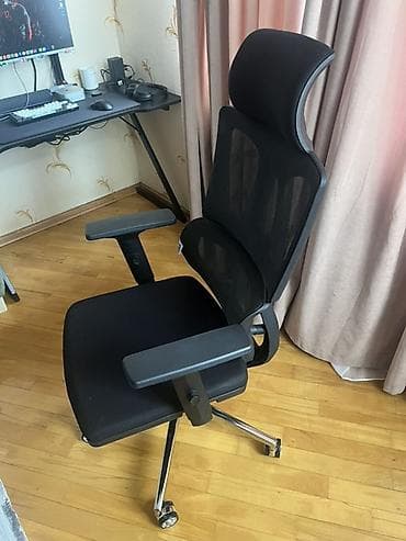 kreslo gence: Təkərli, Qolları tənzimlənir, Parça — 3