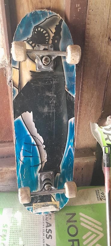 skey: Skateboard – tam komplekt - Taxta: Klasik formalı, ikitərəfli — 3