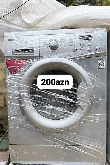 qapi matoru: Paltaryuyan maşın LG, 5 kq, Qurutmasız, Kredit yoxdur — 1