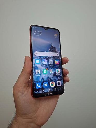 apple 9 pro max: Redmi 8A, 32 GB, rəng - Qırmızı, İki sim kartlı — 1