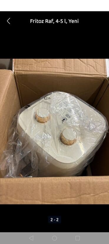 Fritoz Silver, 3-3,9 l