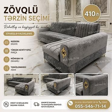 goran mebel: Künc divan, Yeni, Açılan, Bazalı, Pulsuz çatdırılma — 1