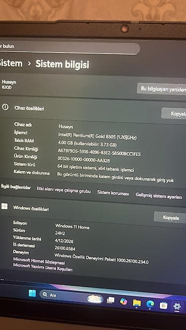notebook ekran qiymetleri: Lenovo İdeapad 1İ noutbuk Notbuk əla vəzyətdədir 2 aydı alınıb təcili — 8