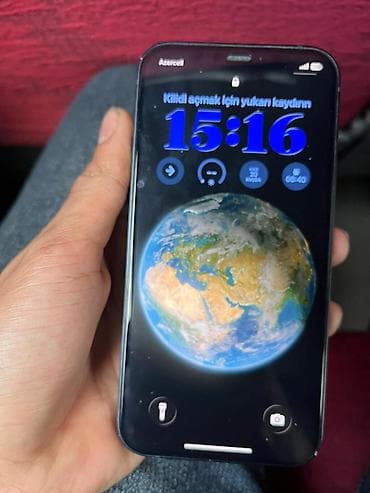 flash kart: IPhone 12, 64 GB, Jet Black, Simsiz şarj, Face ID — 4