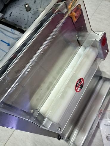 Restoran, kafe avadanlığı: Stolüstü xemir yayan makina APD- 40 model Paslanmaz gövdə Ölçü 40 sm — 5