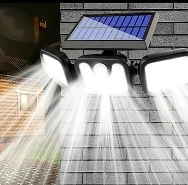 • SİFARİŞLƏ GƏTİRİLİR 🛍️ • Günəş enerjili LED hərə­kət sensorlu açıq