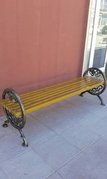 Qida məhsulları: Skamya. 
Bank. oturma grubu
Modele göre qiymet sorusun — 7