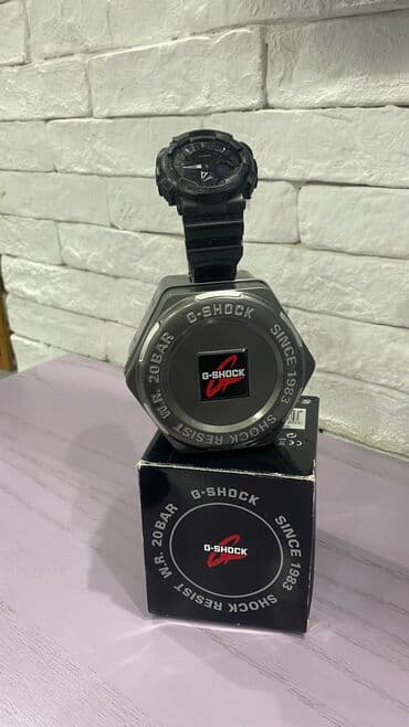 su kecirmez: İşlənmiş, Qol saatı, G-Shock, rəng - Qara — 1