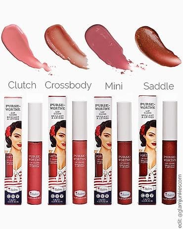 Gözəllik və sağlamlıq: The Balm Purseworthy Lip Gloss – Clutch 25 azn Dan endirim de 16 AZN — 3