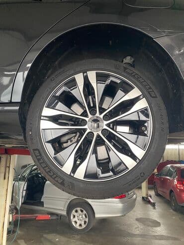 w210 disk teker: Mercedes diskiləri 255/40R18 225/45R18 100 % orginal Almaniyadan — 3