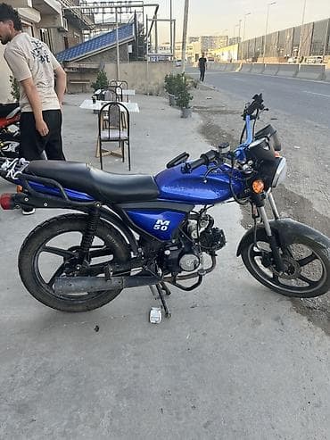 moto m50n: M50 moped/motosiklet - Mühərrik: təxminən 50cc, 4-taktlı benzinli - — 1
