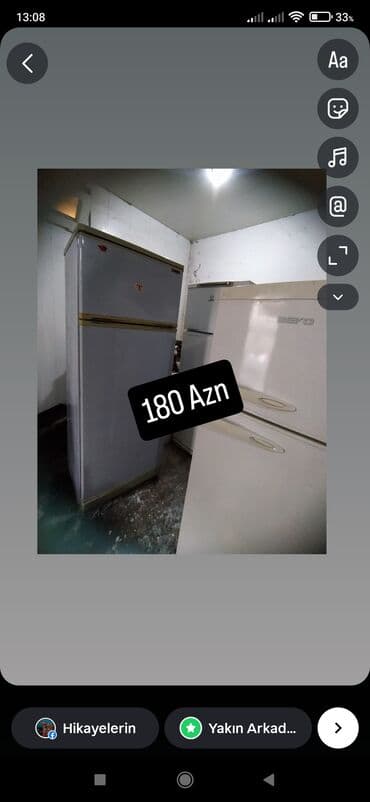 2 qapılı Beko Soyuducu Satılır