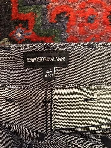 cins şalvar: Emporio Armani uşaq cinsi - Brend: Emporio Armani - Model: klassik 5 — 2