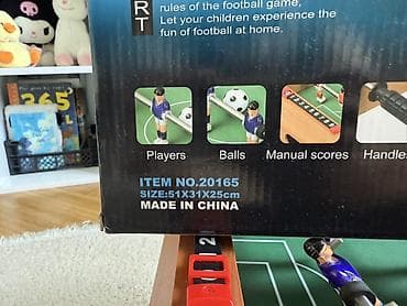 oyun alanı: Mini stolüstü futbol oyunu – Huang Guan “FUN&SPORT” Soccer Game - — 3