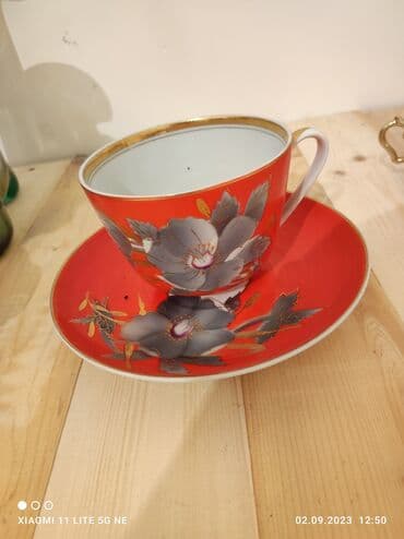 Stəkanlar, rəng - Qırmızı