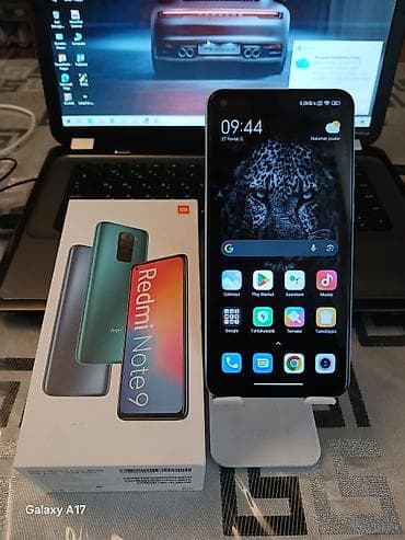 telefon aksesuarları: Redmi Note 9, 128 GB, rəng - Ağ, İki sim kartlı — 2