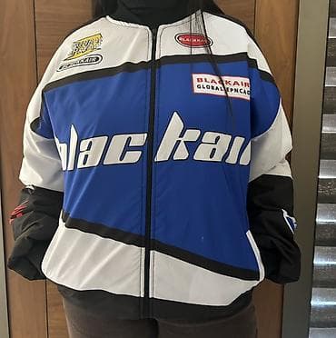 muhafizə geyimi: Blackair Motorsport üslublu yüngül küləkkeçirməz gödəkçə Trendyoldan — 2