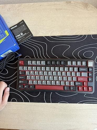 rampage v900 s: MECHLANDS VIBE 75 mexaniki klaviatura - 75% kompakt quruluş (F1–F12 — 6