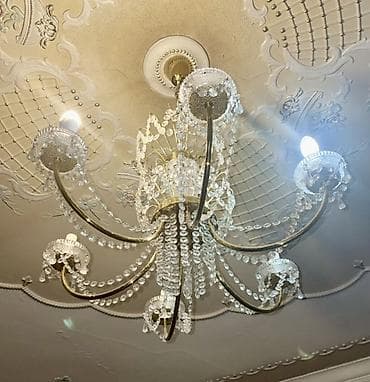 lyustrlar: Çılçıraq, 6 lampa, Metal — 1