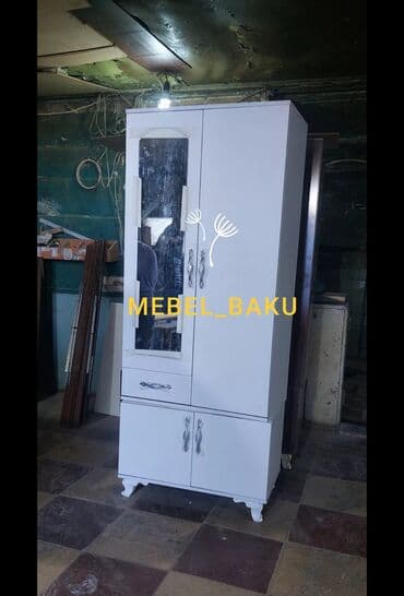 ikinci el şkaf: Новый, Распашной, Прямой шкаф, Шкаф-вешалка, Россия — 1