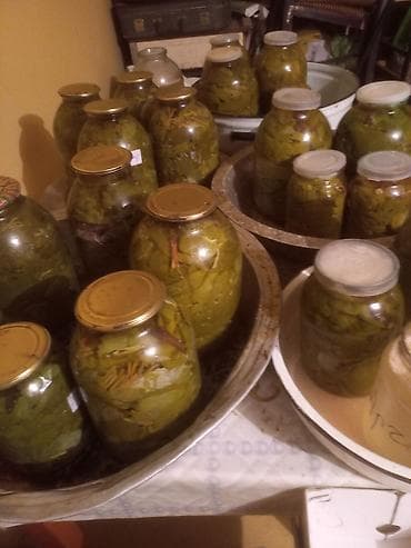 ət otu bitkisi: ŞƏKI RAYONU!Məhsul: Üzüm yarpağı – duzlu-banka (sarma üçün) Təsvir: - — 2