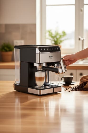 Qəhvə maşını Fakir, Yarımavtomat, Süd qabı ilə, Yeni lalafo.az -da Qəhvə maşını Fakir, Yarımavtomat, Süd qabı ilə, Yeni