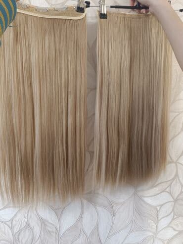 saç rezinləri: Taxma saçlar, Süni — 9